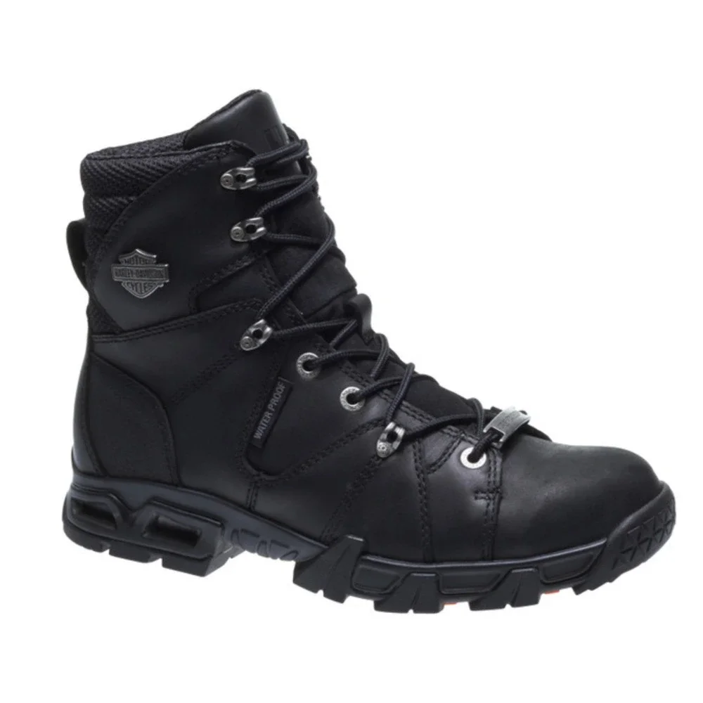 HARLEY-DAVIDSON Men's Roberts Waterproof Motorcycle Ankle Boots D96153 -‎ 11.5 M
